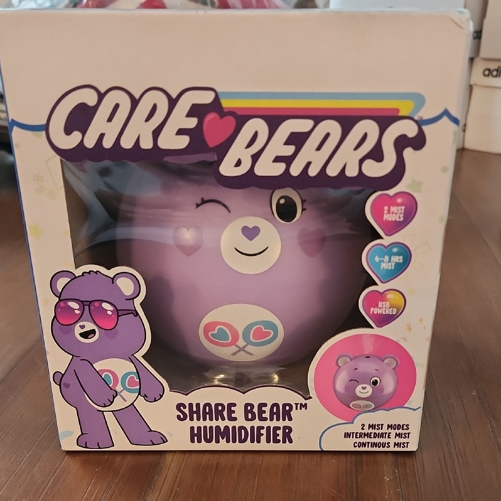 Urban Outfitters Care Bears Purple Share Bear Humidifier NIB